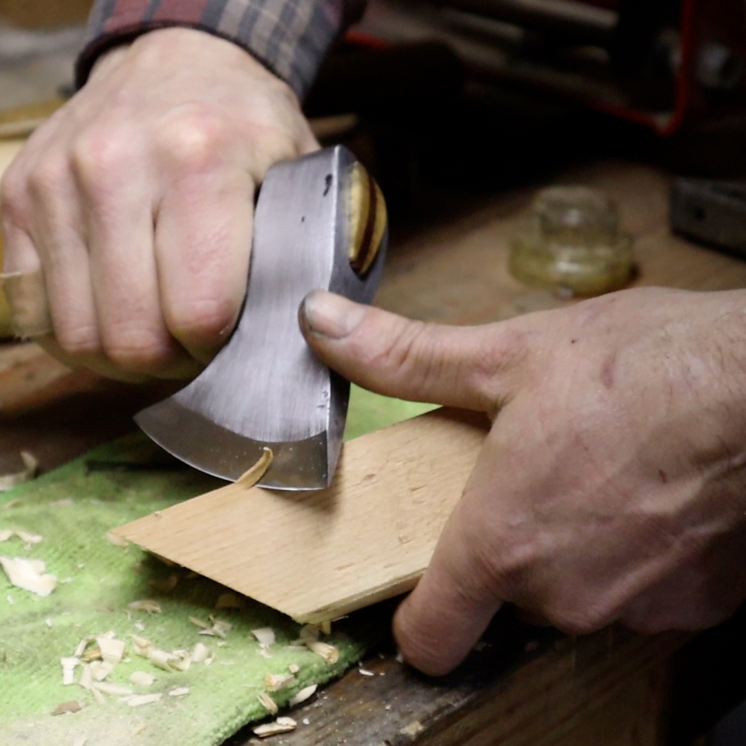 Forge: Blacksmithing a Carving Hatchet